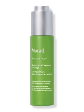 Murad Retinol Youth Renewal Oil Drops — Green with Silver Cap